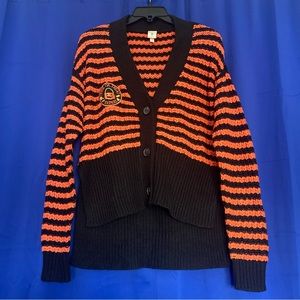 Trick-or-Treat Expert Knit Cardigan 🎃💛🧡🖤